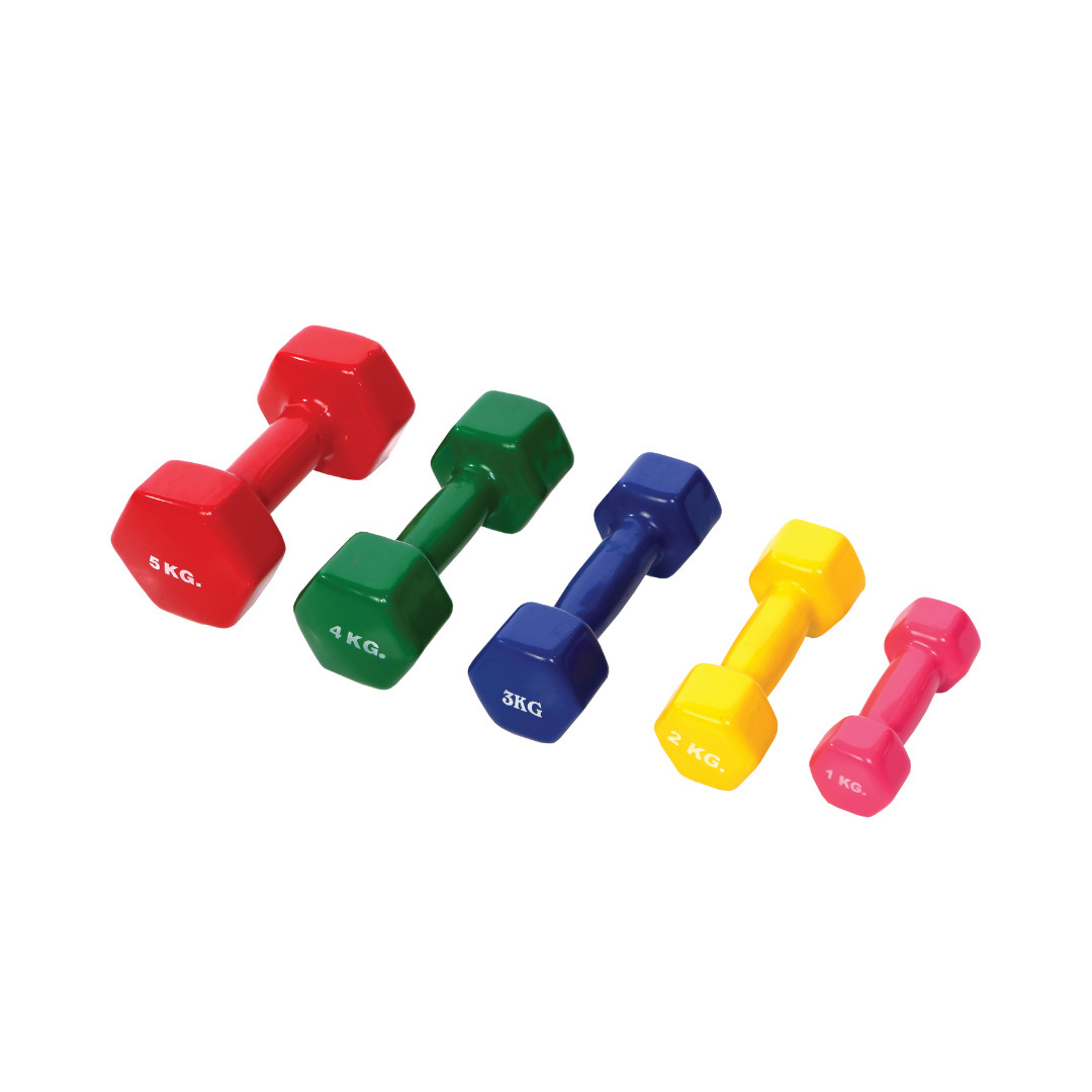 VINYL DUMBBELLS 